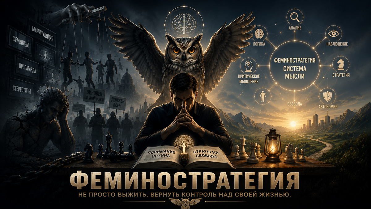 феминостратегия - это мужская система мышления