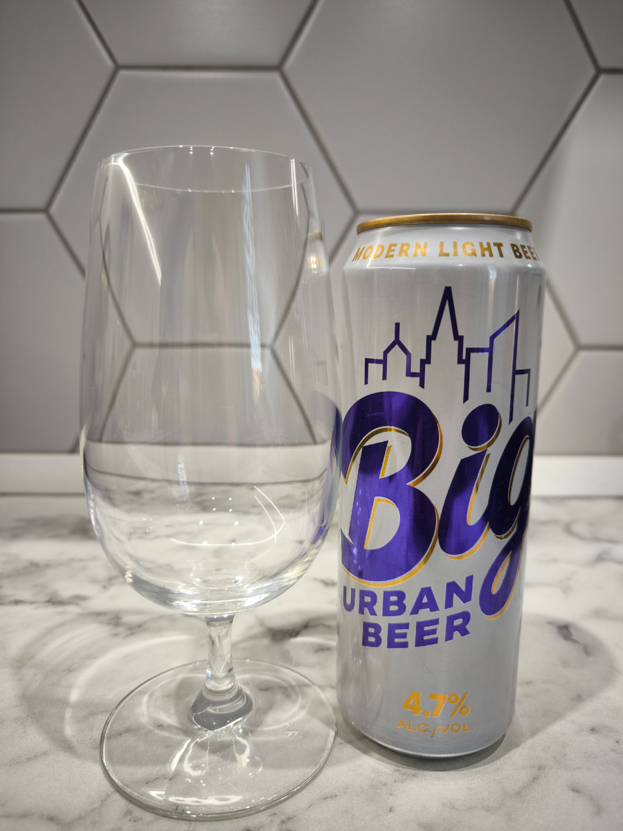 Пиво "Big Urban Beer" (Биг Урбан Бир) от Балтики