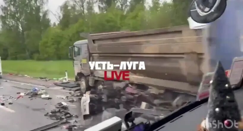    Фото: скриншот видео из тг-канала «Усть Луга|Live»