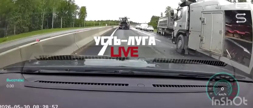   Фото: скриншот видео из тг-канала «Усть Луга|Live»