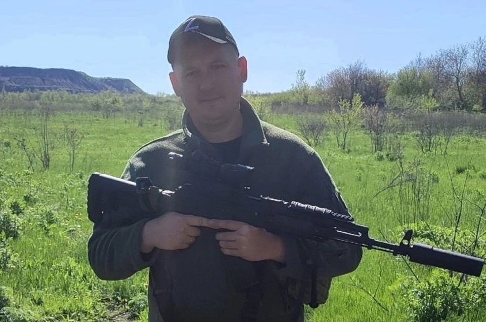    В феврале 2022 года Сергей встал на защиту Родины. Фото: t.me/fond_ZO_DPR