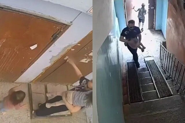    Дети пытались остановить злоумышленника Фото: Коллаж АиФ