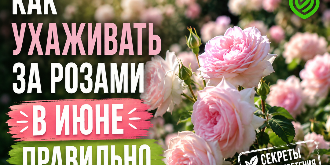 Как ухаживать за розами в июне правильно