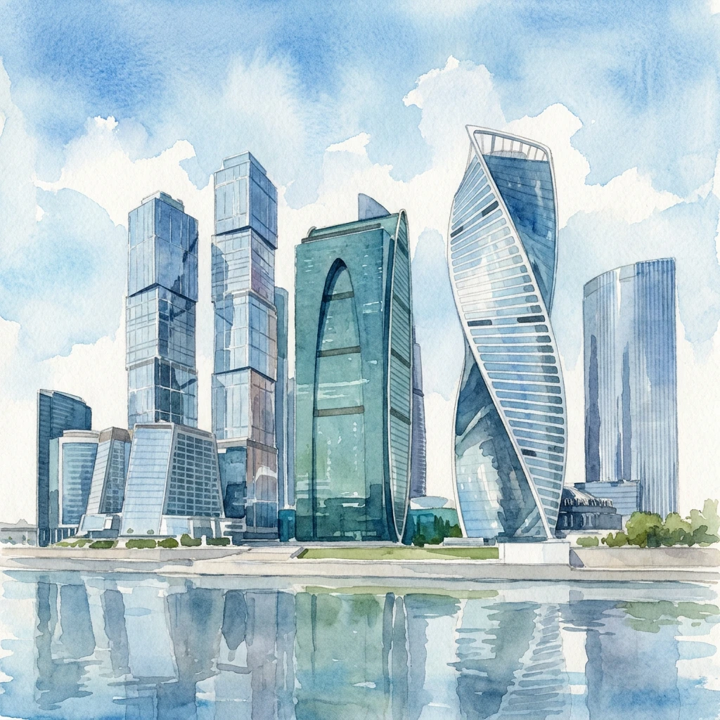 Башни «Эволюция» и «Империя»