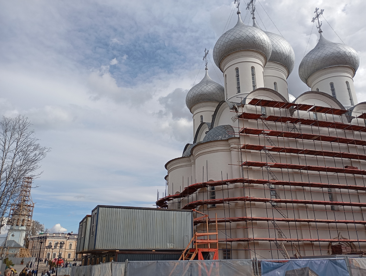 Реставрационные работы Софийского Собора