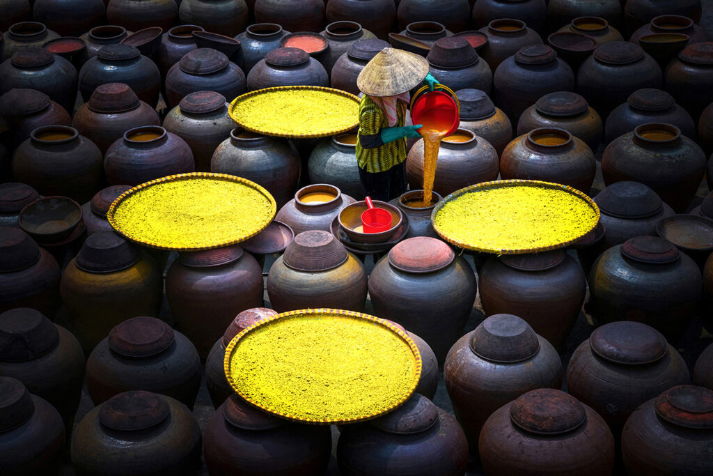 Huy Son Hguyen (Вьетнам), Золотая медаль Eurasia, Traditional soy sauce making/Традиционное приготовление соевого соуса