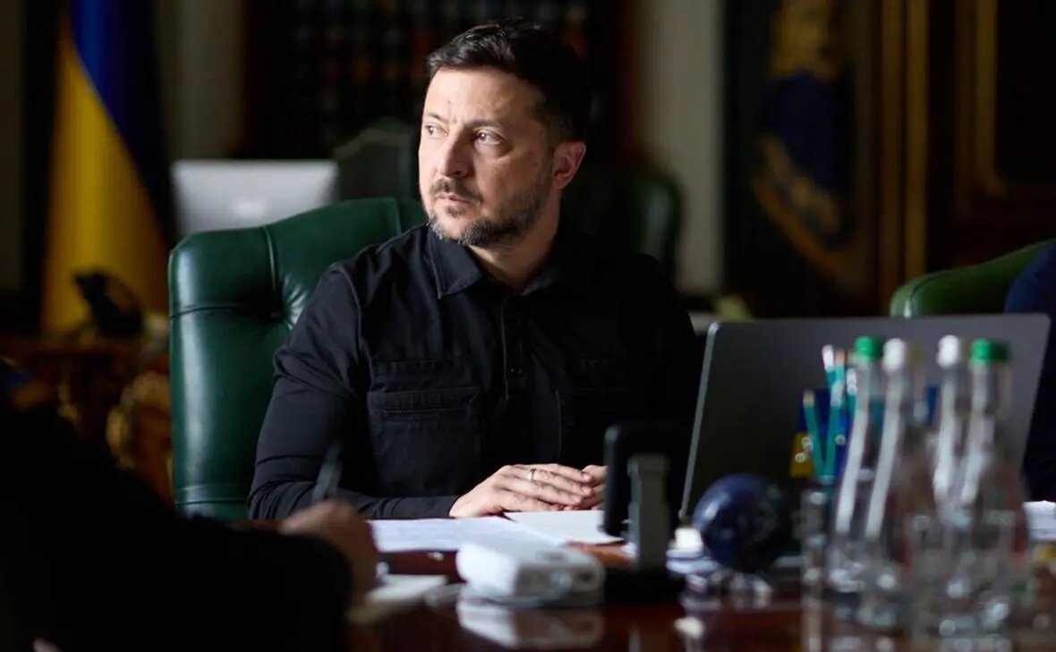    Источник: Владимир Зеленский Фото: пресс-служба Президента Украины. rbc.ru Михаил Горбунов