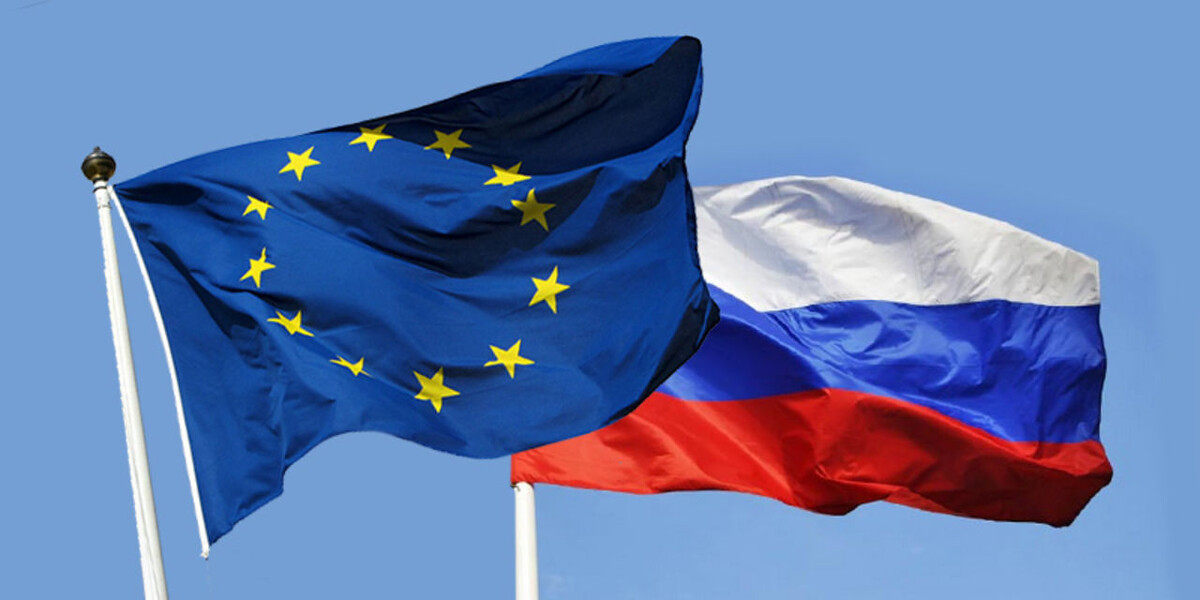     Флаги Россия и Евросоюз   
google