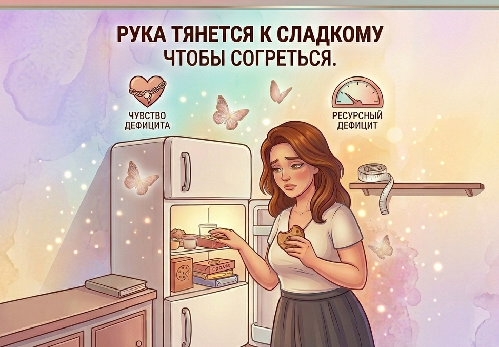 Эмоциональный дефицит и лишний вес