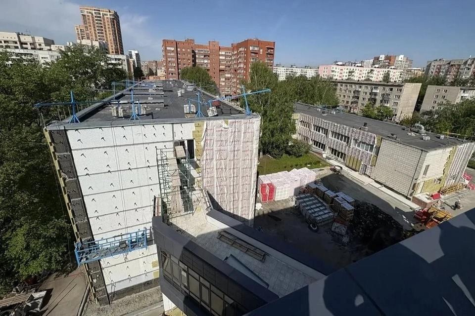    Проект реконструкции школы предусматривает пристройку мастерских. Фото: мэрия Новосибирска