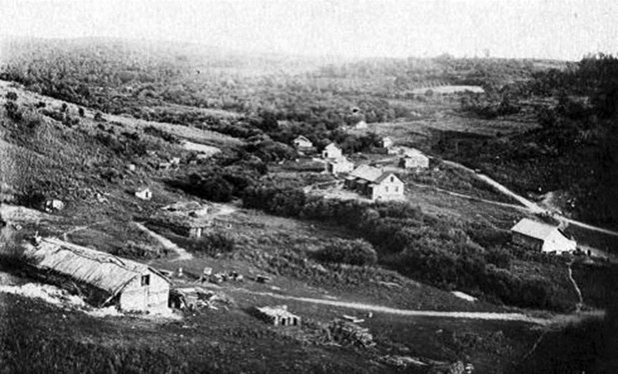 Участок на Кривом Ключе в 1933 г.