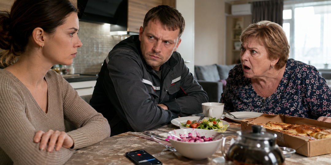 Свекровь рассказала всем родственникам, что я обобрала её сына, не зная, что весь разговор записан