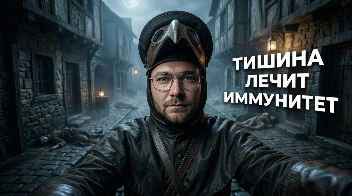    40 минут тишины в день научно доказано укрепляют иммунитет Павел Комаров