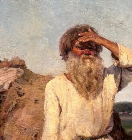 В.И.Суриков "Старик-огородник" 1882 г.