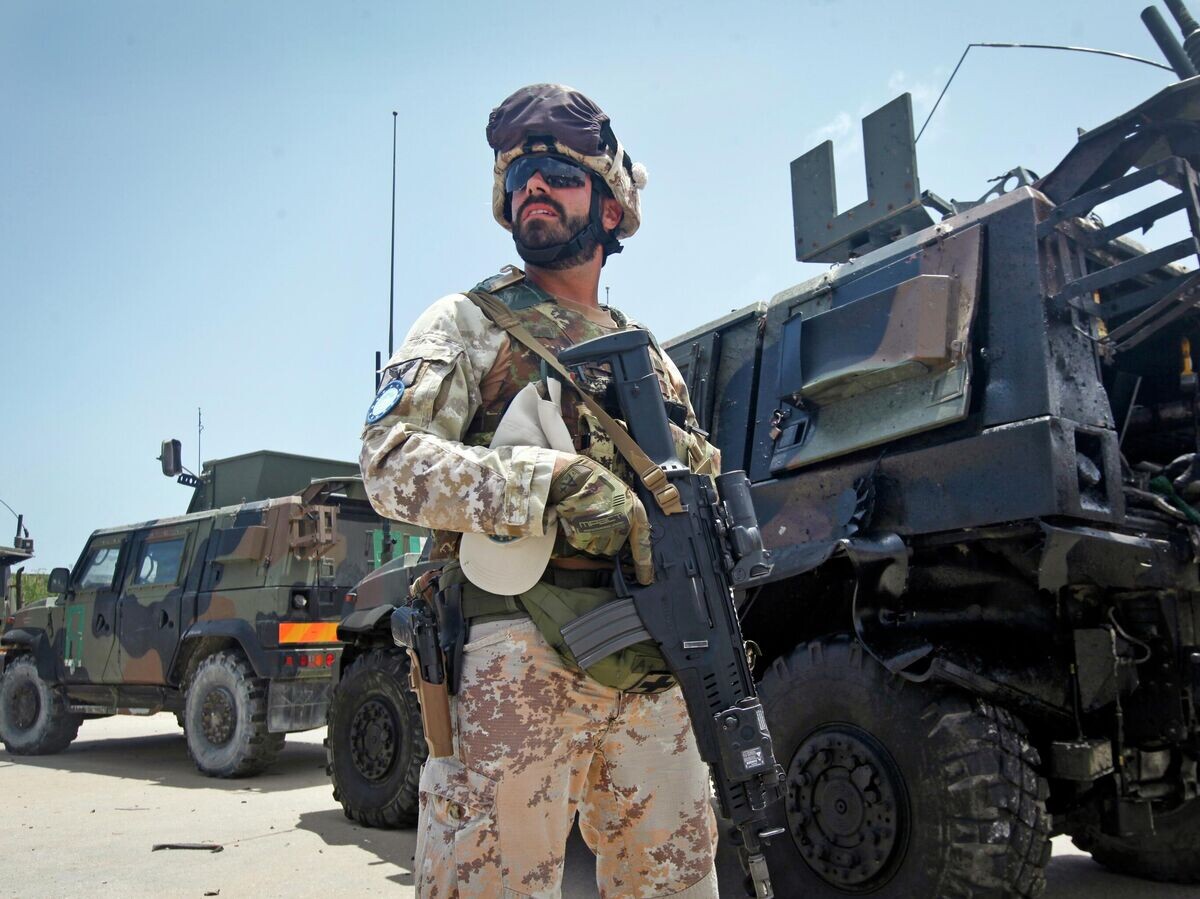    Итальянский военнослужащий | © AP Photo / Farah Abdi Warsameh