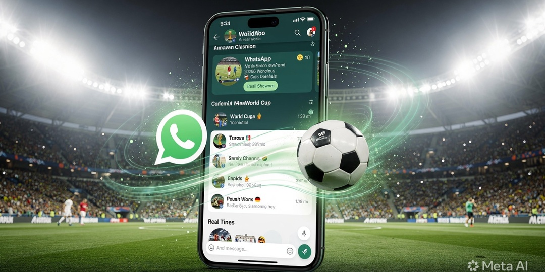 WhatsApp запустил футбольный раздел к Чемпионату мира 2026