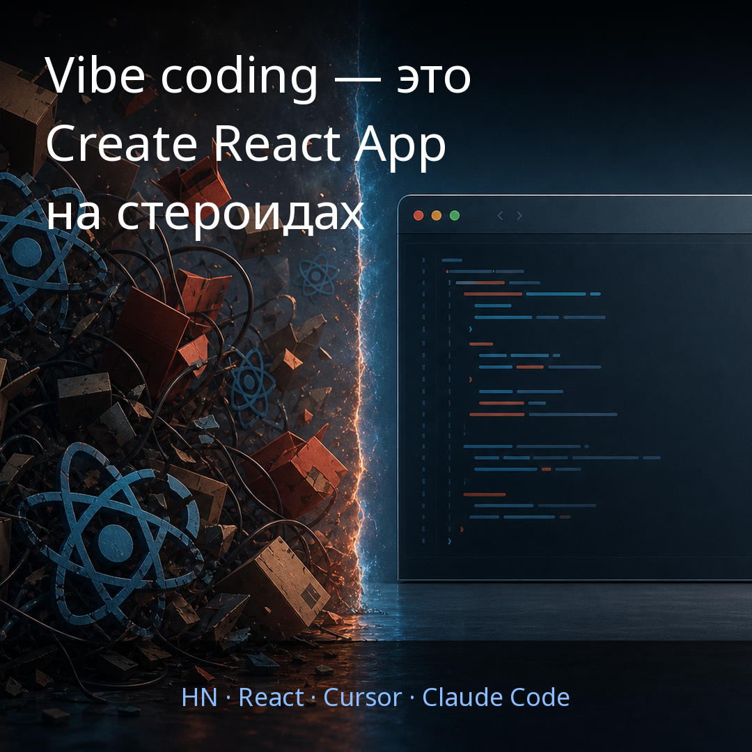 Vibe coding — это Create React App на стероидах