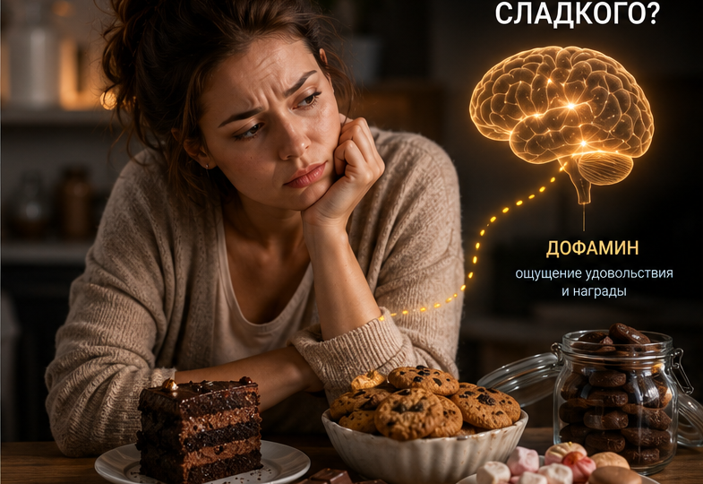 🍫 Постоянно хочется сладкого? Вот что это значит