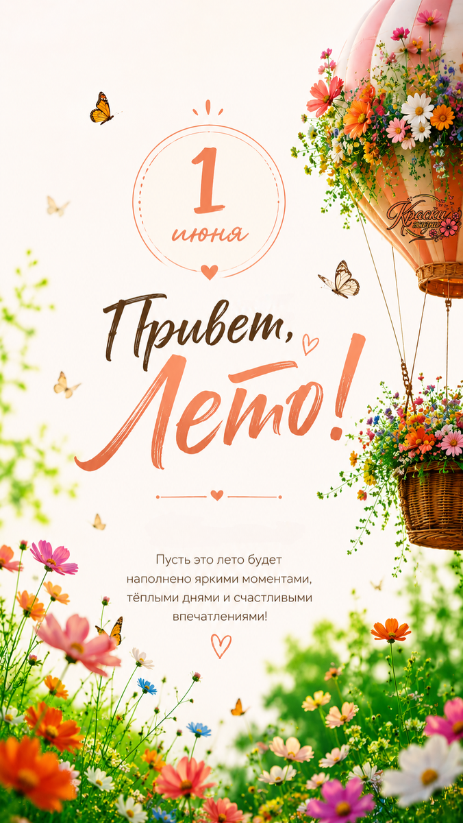 1 Июня. Привет, лето!