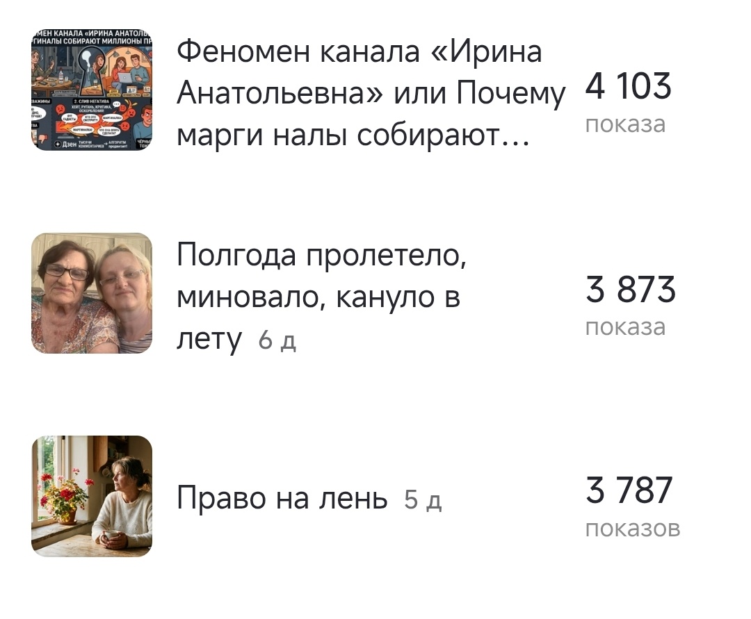 Показы