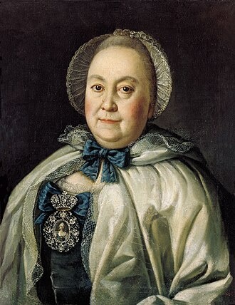 Мария Андреевна Румянцева. Художник Алексей Петрович Антропов