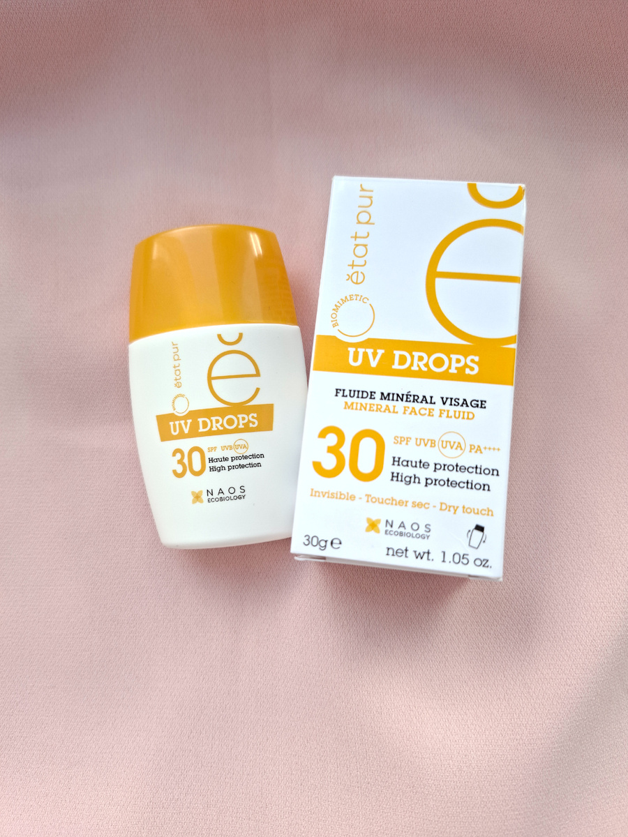 Солнцезащитный флюид для лица Etat Pur UF drops SPF30 PA++++.