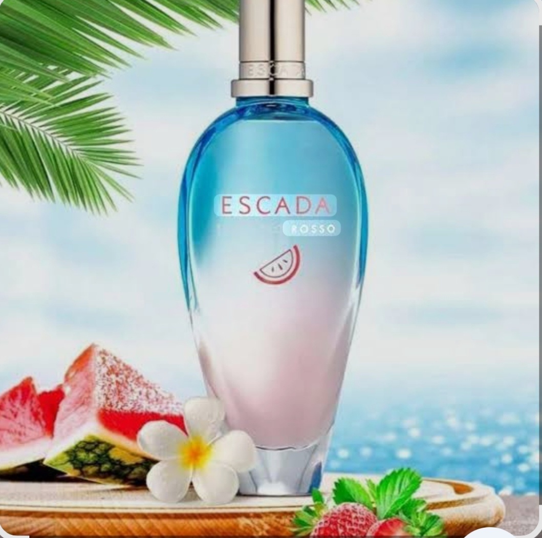 Sorbetto Rosso  Escada  выпущен в 2018 году в лимитированной коллекции. Вдохновлен образом знойного итальянского полдня у моря на  Амальфийском побережье.