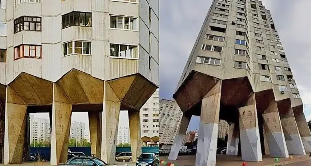 Зачем в СССР строили дома на «куриных ножках»