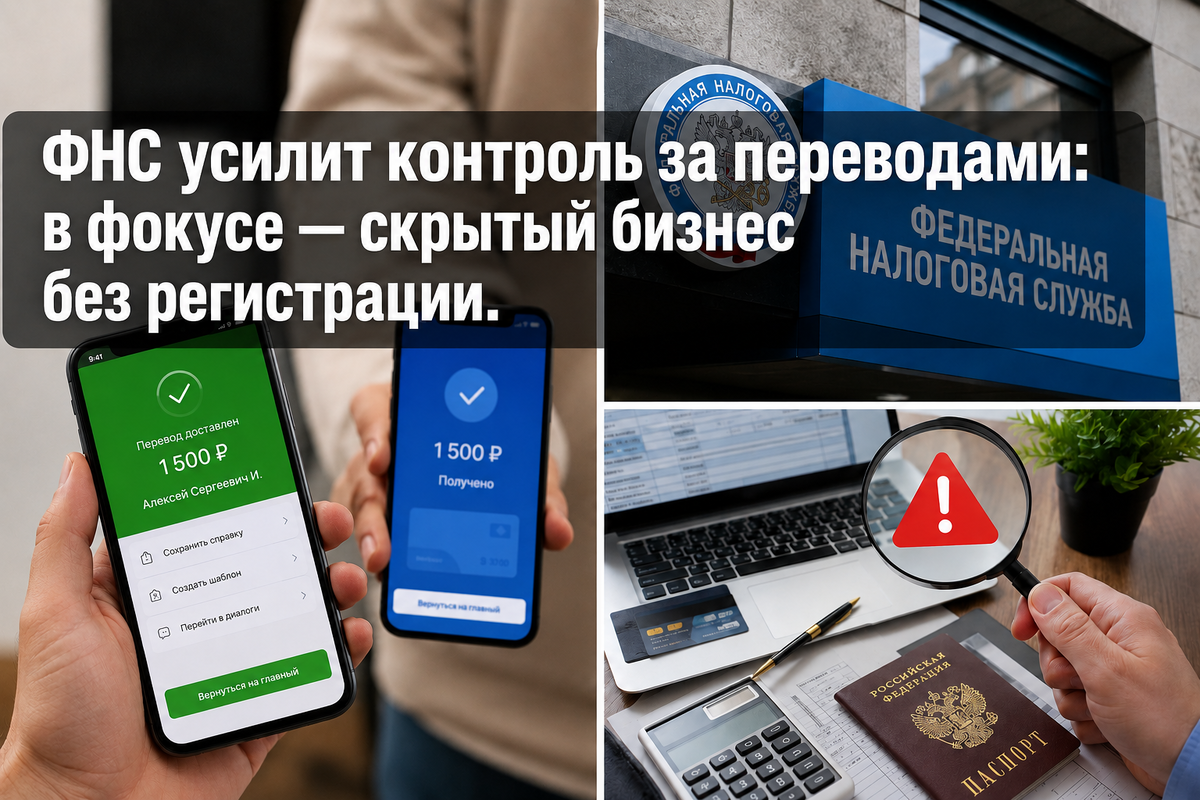 Переводы с карты на карту: как ФНС будет искать скрытые доходы.