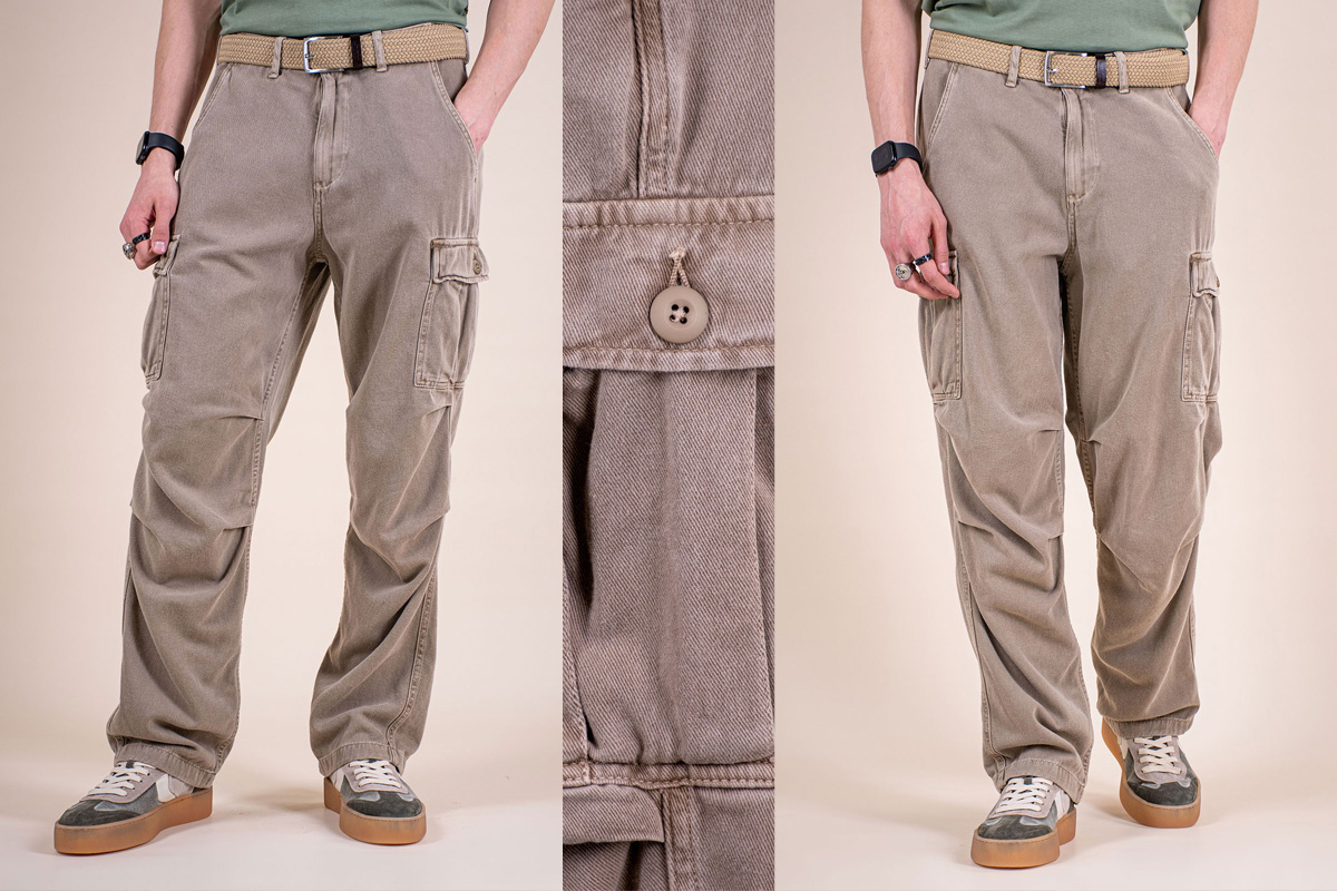 Брюки-карго ALPHA INDUSTRIES BDU CARGO PANT SS 26 vintage khaki