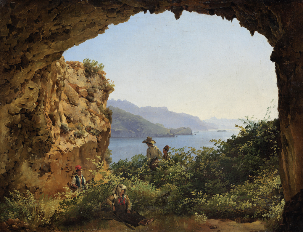 Сильвестр Щедрин. «Грот Матроманио на острове Капри», 1827 год, Государственная Третьяковская галерея, Москва © Public domain