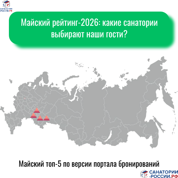 Топ-5 санаториев, которые выбирают наши гости