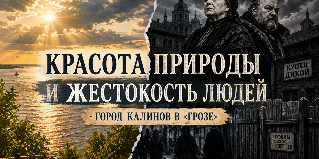 «Гроза» Островского: всё о Катерине и системе персонажей для ЕГЭ