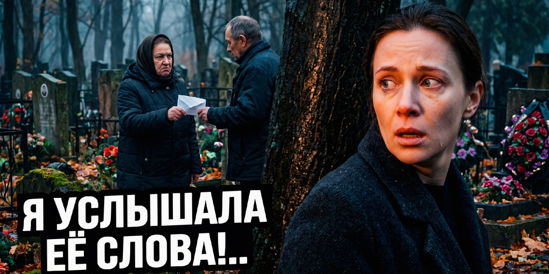 «Гроб закопайте так, чтобы не откопали»: Случайно подслушала слова свекрови на кладбище и потеряла дар речи