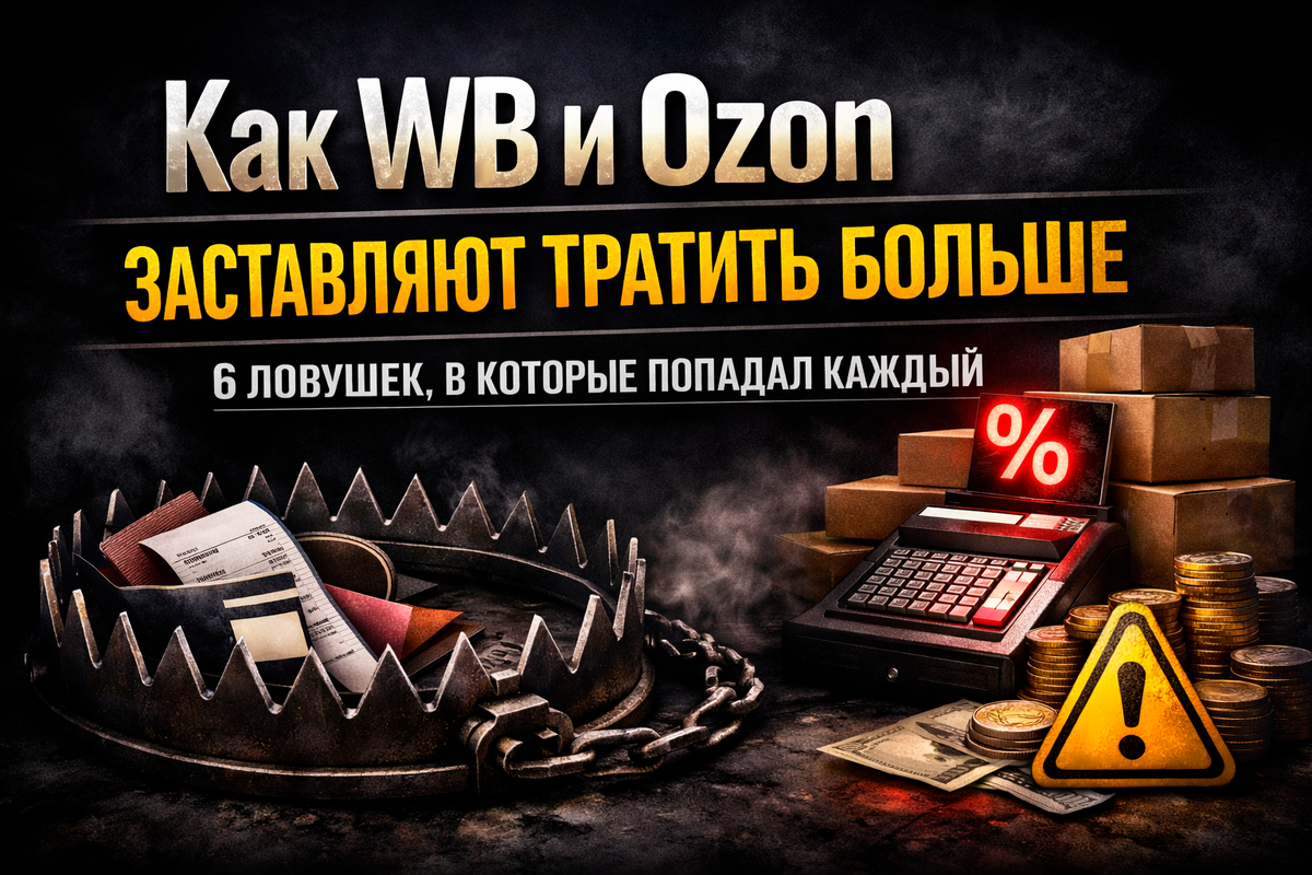 Как WB и Ozon заставляют тратить больше: 6 ловушек, в которые попадал каждый