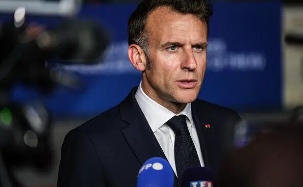    Источник: Эмманюэль Макрон Фото: Byron Smith / Getty Images. rbc.ru Максим Сурков