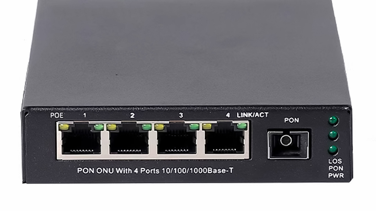 Разъём GPON выглядит так