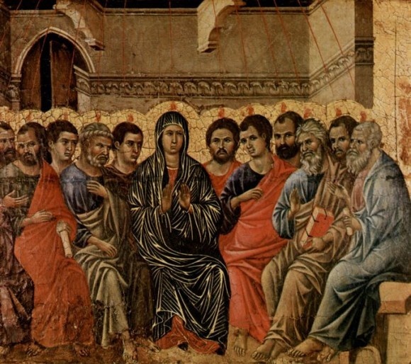 Дуччо ди Буонисенья. Пятидесятница. (ок. 1255–1319)