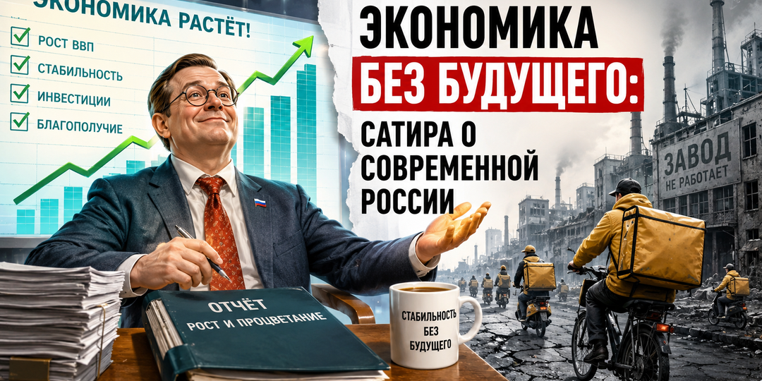 Экономика без будущего: сатирическая повесть о современной России