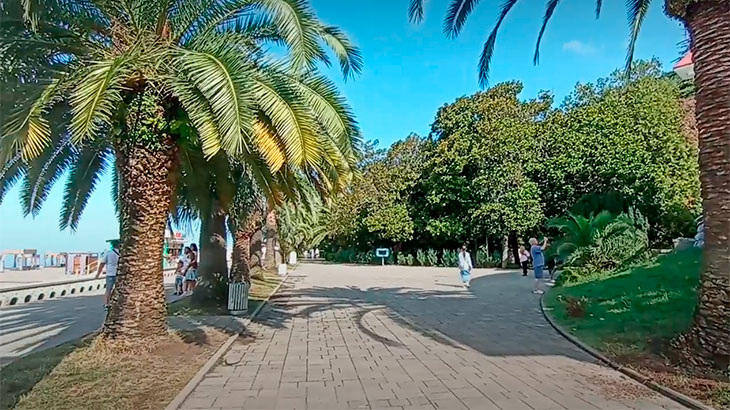 Приморский бульвар.
