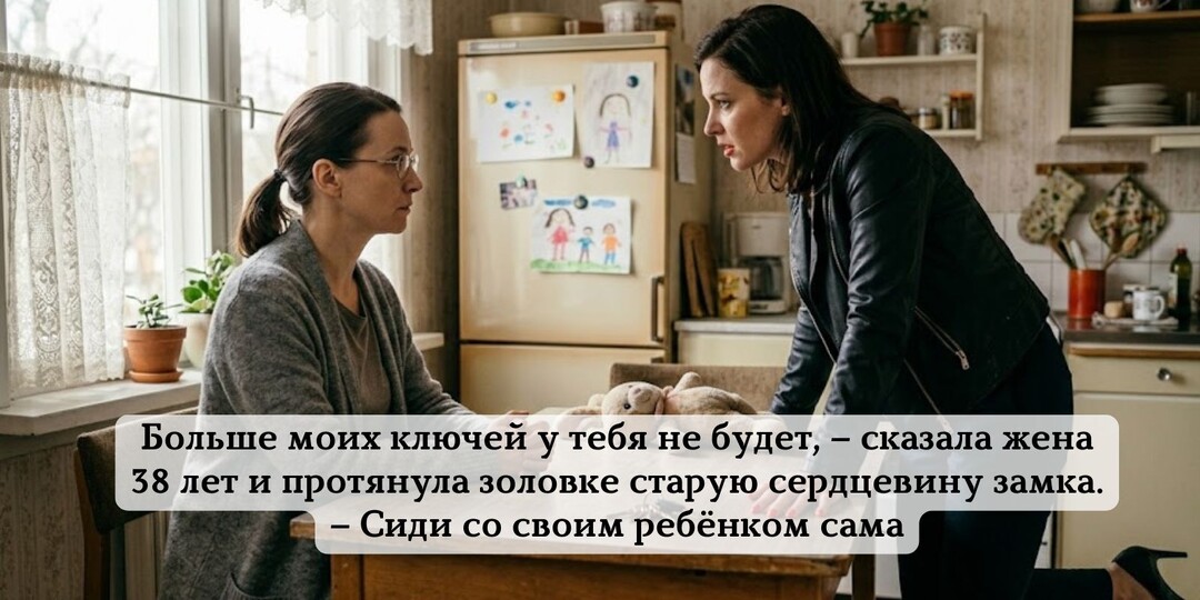 Больше моих ключей у тебя не будет, – сказала жена 38 лет и протянула золовке старую сердцевину замка. – Сиди со своим ребёнком сама