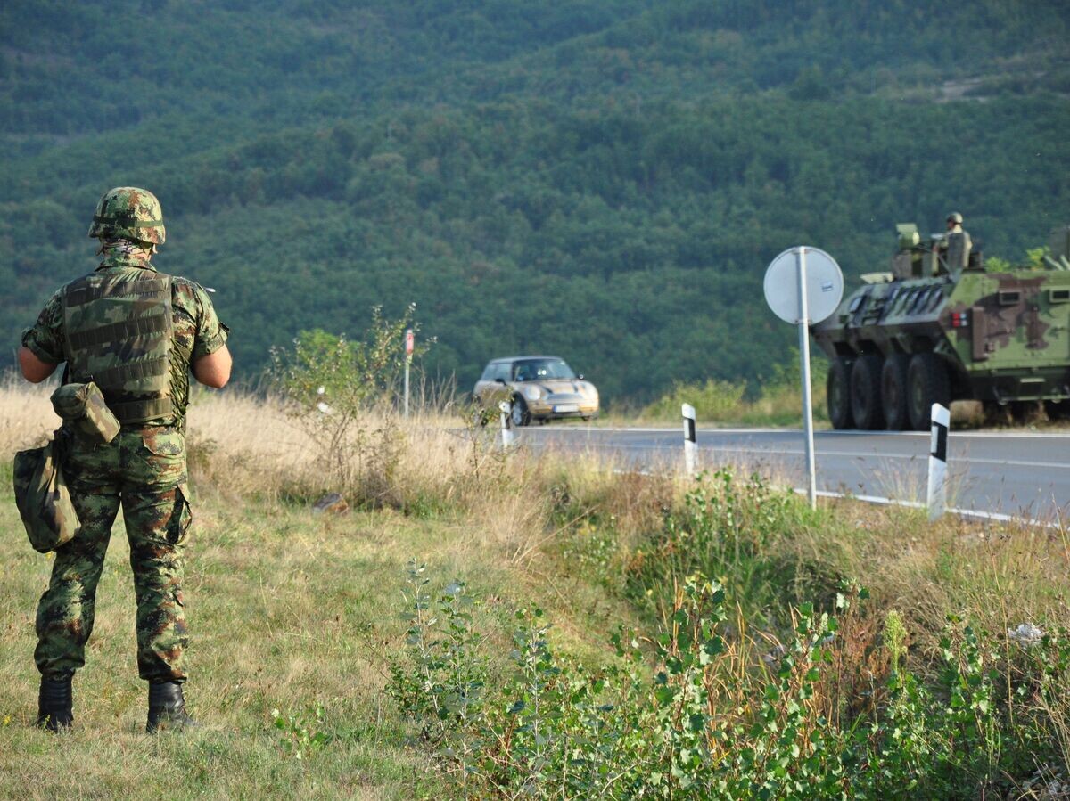    Сербские военные© РИА Новости . Олег Иванов
