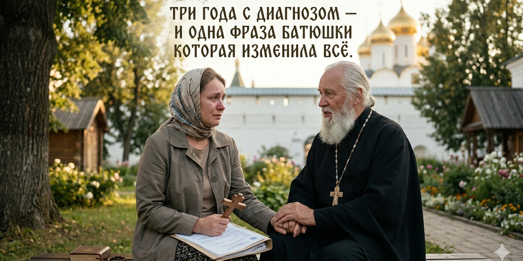 Три года с диагнозом — и одна фраза батюшки которая изменила всё