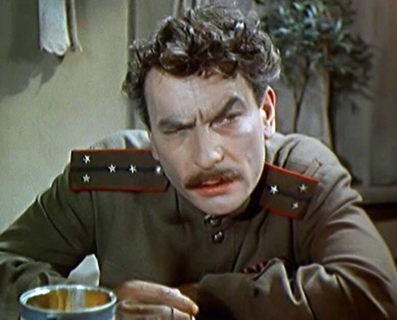    Отец актрисы Петр Глебов в фильме "Тихий Дон"Кадр из видео