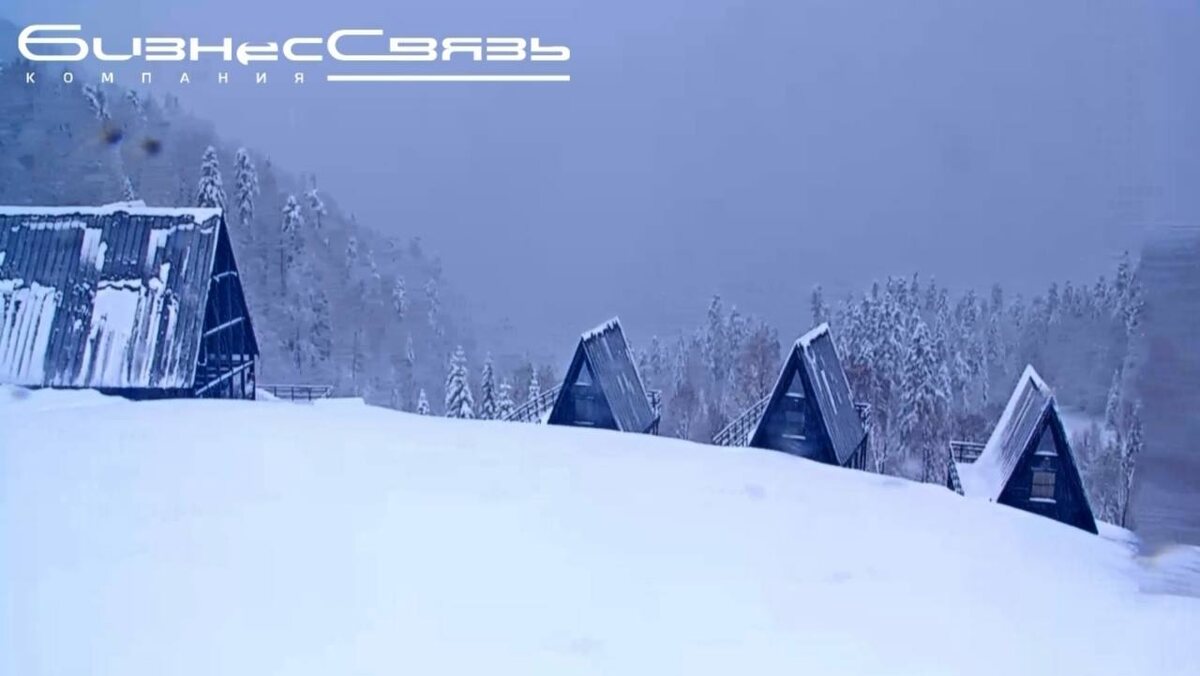 Фото: веб-камеры курорта «Роза Хутор»