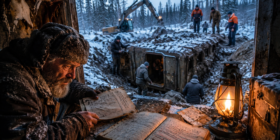 На этой вахте его считали обычным стариком. Пока одна старая карта не заставила тайгу вернуть то, что она скрывала больше тридцати лет