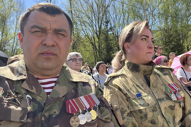    Рушан Салахов и Оксана Бородина — члены комитета поддержки семей участников СВО