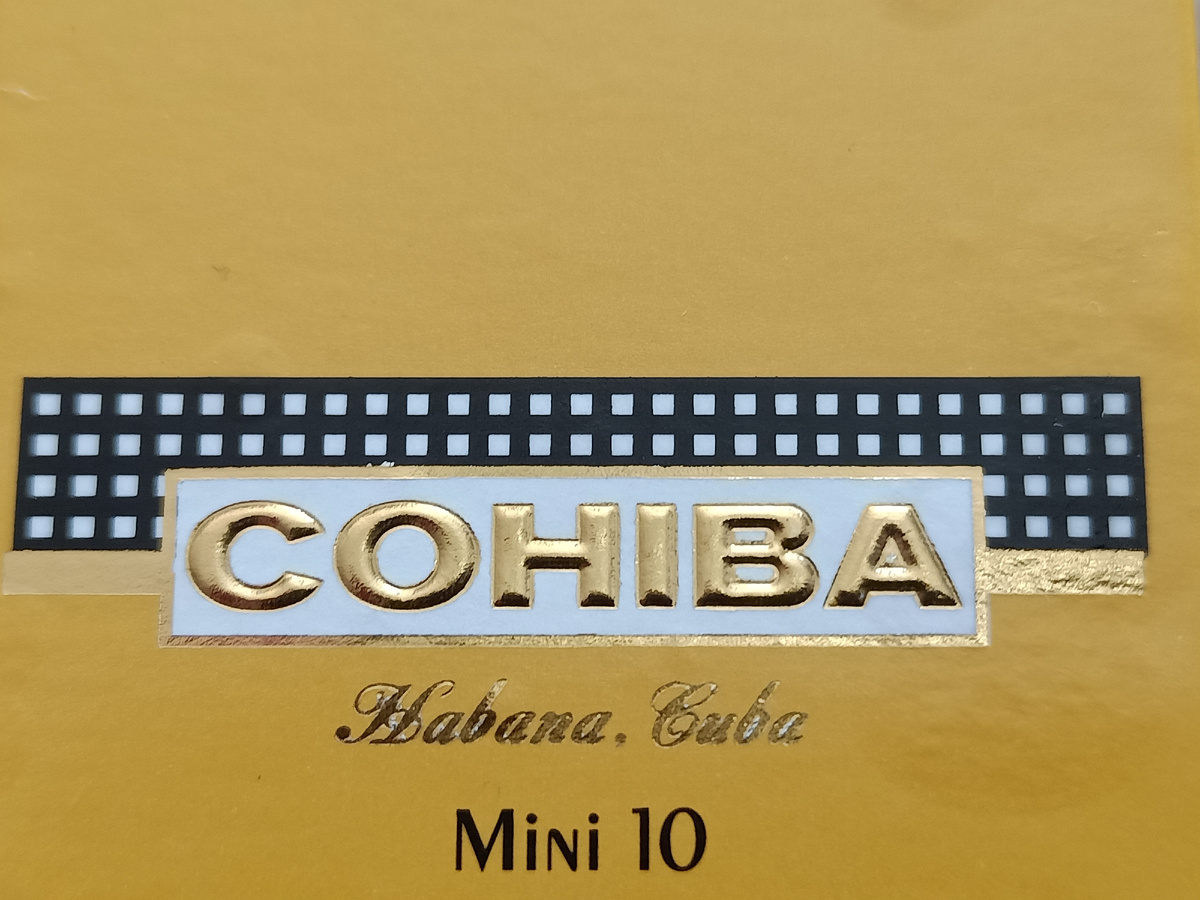 Дегустация - сигариллы Cohiba Mini (10 шт.)