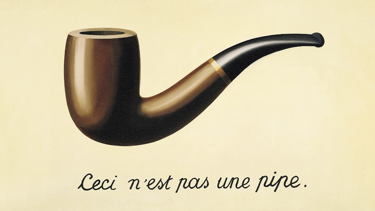 Рене Магритт. Вероломство образов. 1928—1929
