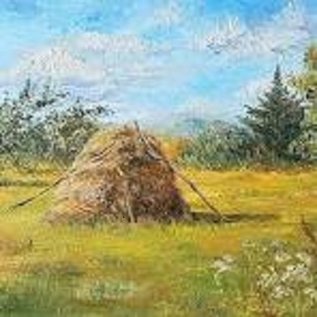сено в стогу